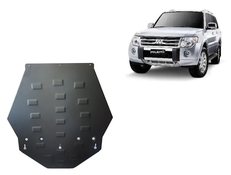 Čelična zaštita mjenjača za Mitsubishi Pajero 4 (V80, V90)			 2007-2021