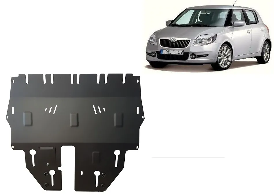 Šuspleh zaštita motora za Skoda Fabia 2			 2007-2014