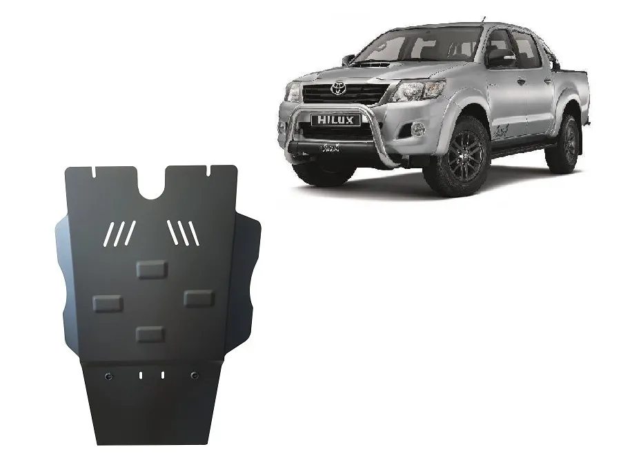 Čelična zaštitna ploča mjenjača i DPF filtera za Toyota Hilux			 2004-2015