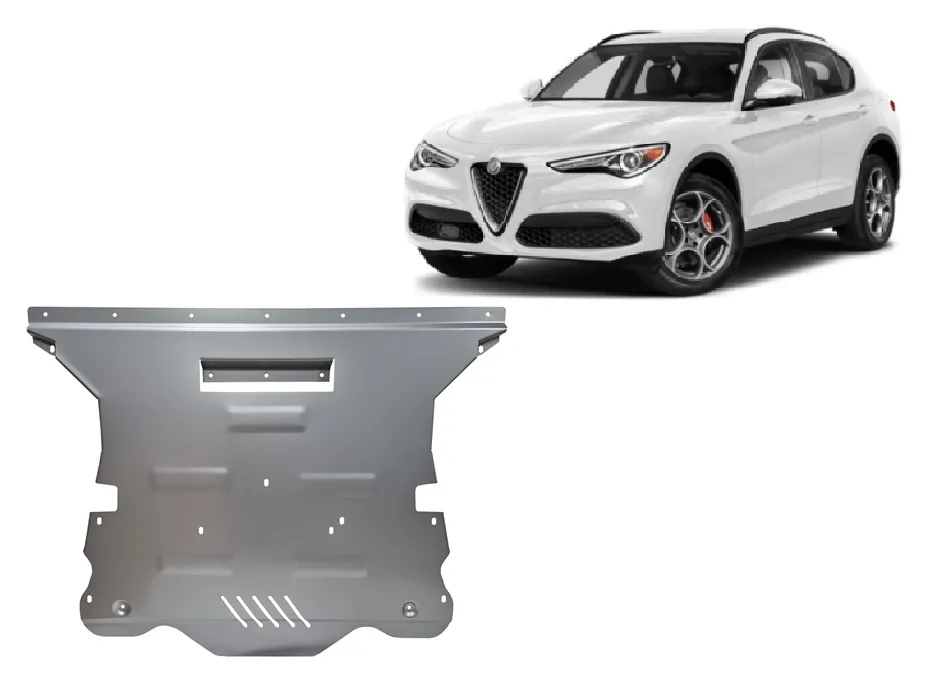 Aluminijska zaštita motora za Alfa Romeo Stelvio 2016-2026