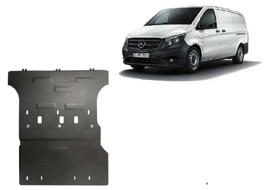 Šuspleh zaštita motora za Viano W447 2.2 D, 4x2			 2014-2026