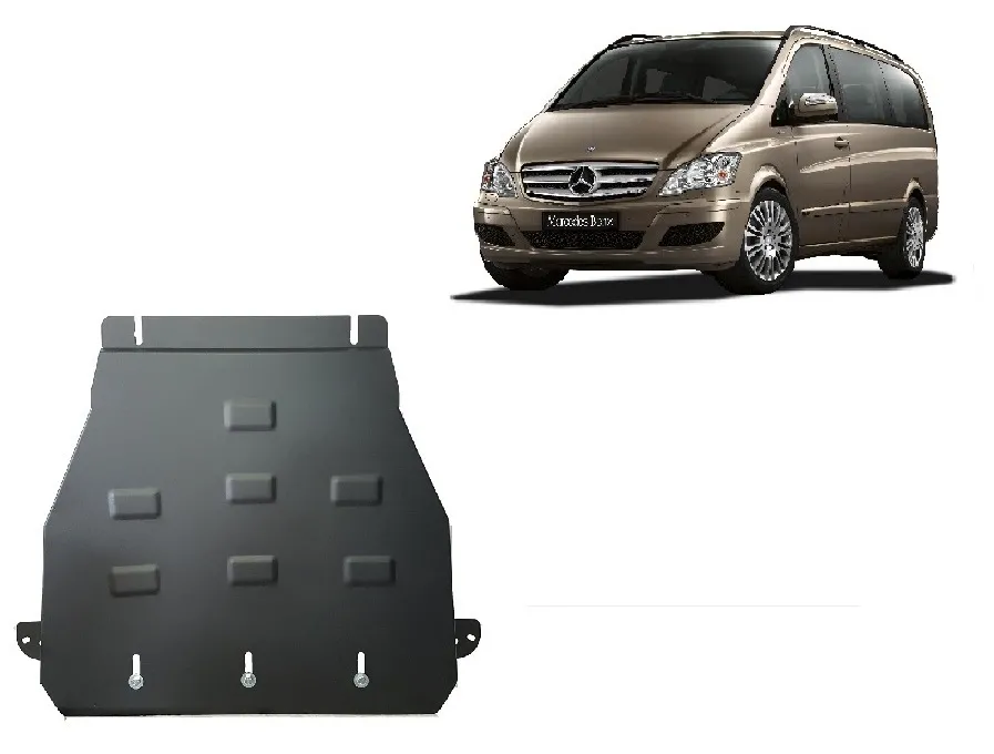 Čelična zaštita mjenjača za Mercedes Viano W639 - 2.2 D 4x2			 2003-2014