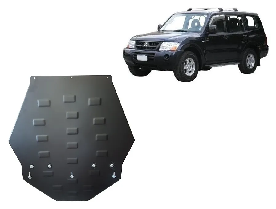 Čelična zaštita mjenjača za Mitsubishi Pajero 3 (V60, V70) Vers 2.0			 1999-2007
