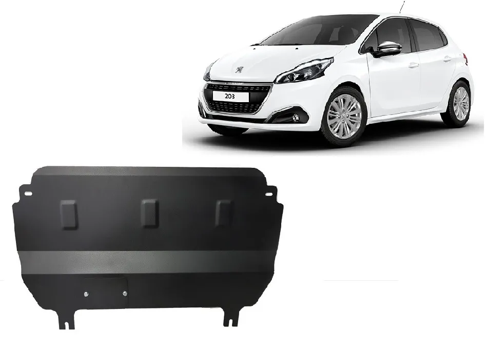 Šuspleh zaštita motora za Peugeot 208			 2012-2019