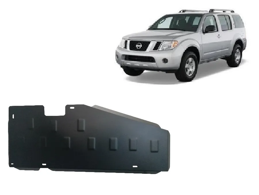 Steel fuel tank skid plate  for Nissan Pathfinder R51 2005-2015