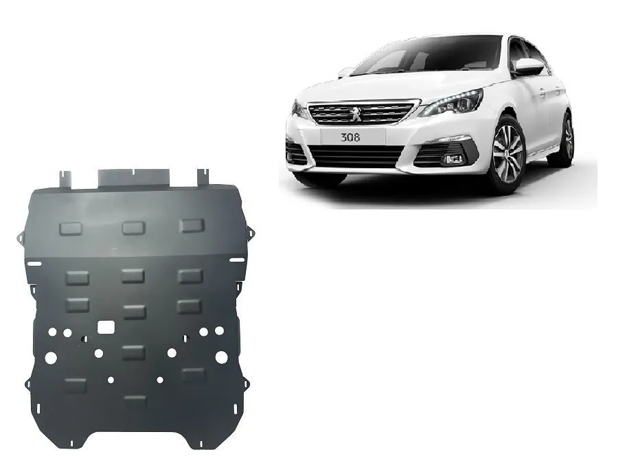 Šuspleh zaštita motora za Peugeot 308			 2018-2026