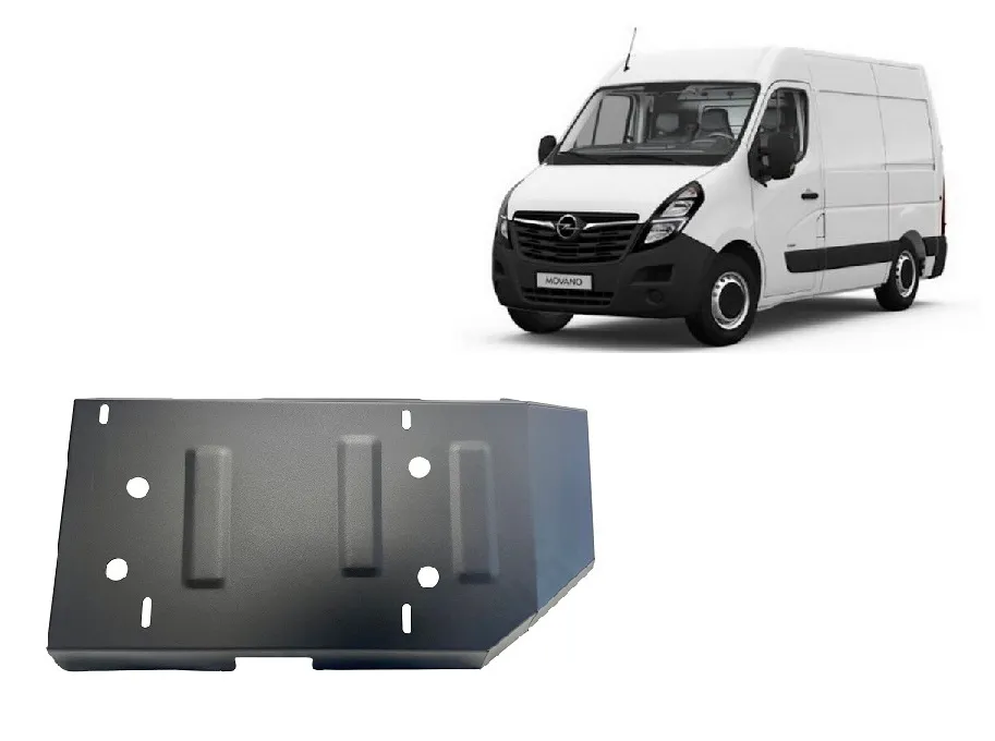 Čelična zaštita AdBlue spremnika za Opel Movano C 			 2022-2026