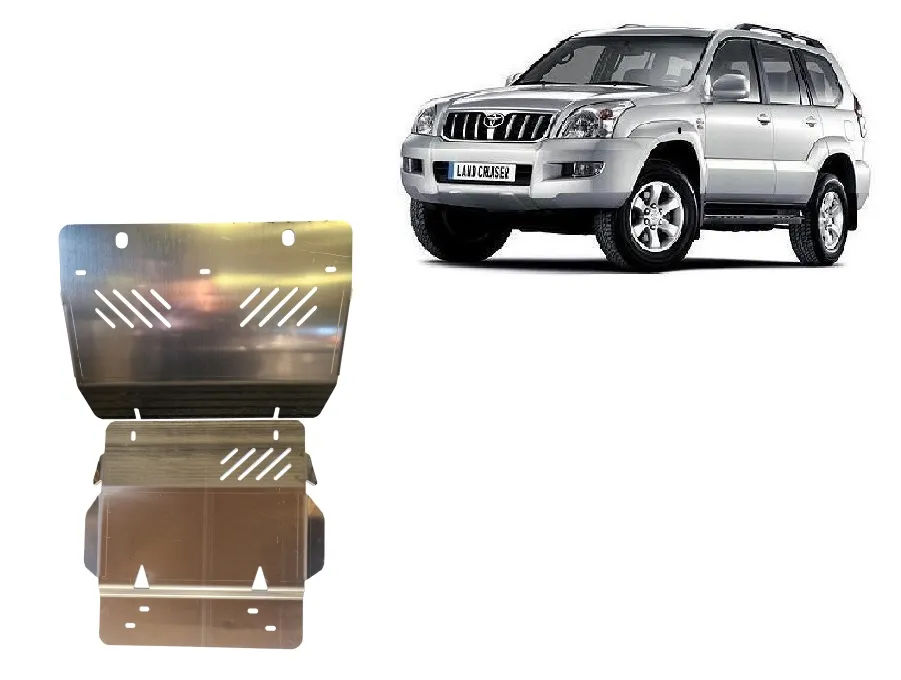 Aluminijska zaštita motora za Toyota Land Cruiser J120			 2002-2009