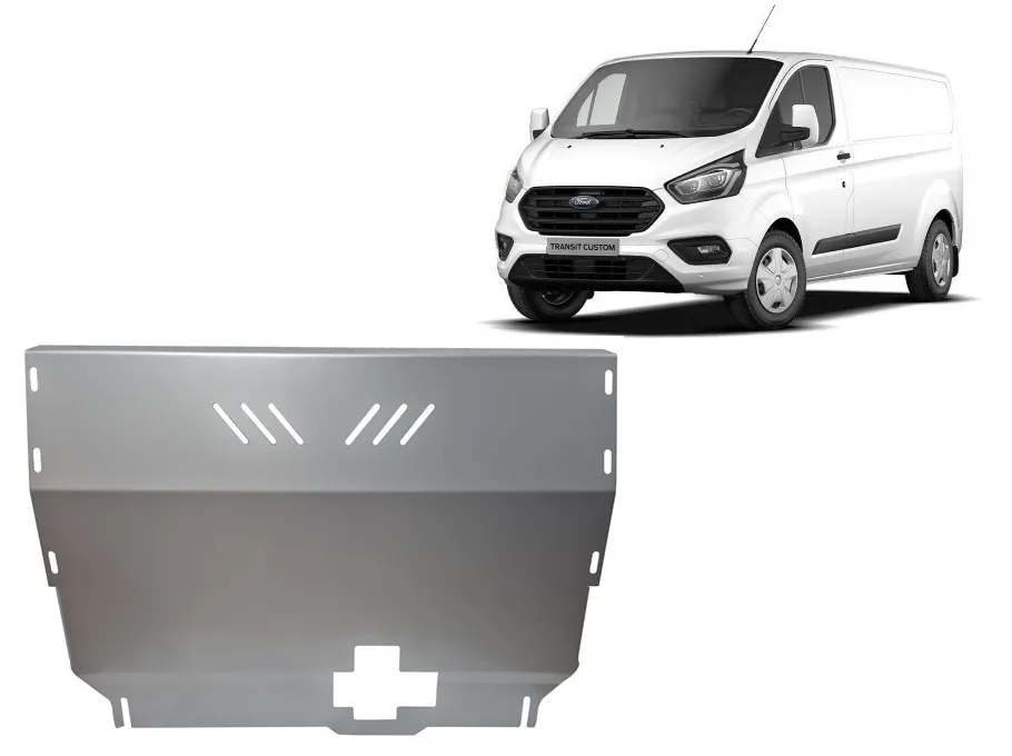 Aluminijska zaštita motora i mjenjača za Ford Transit Custom - FWD 2020-2023