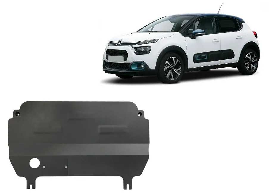 Šuspleh zaštita motora za Citroen C3			 2019-2026