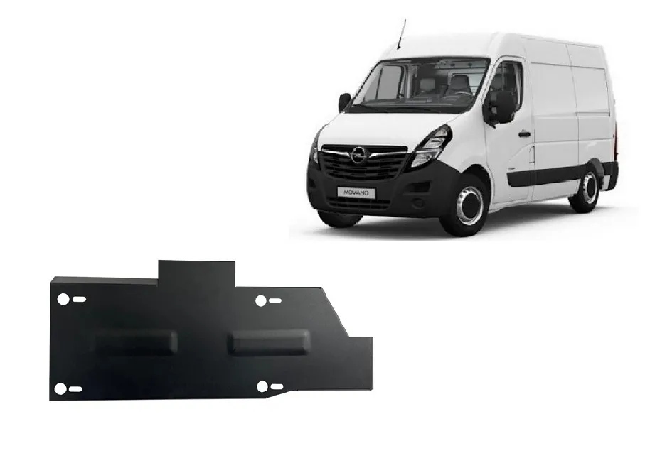 Čelična zaštita AdBlue spremnika za Opel Movano C 		 2022-2026