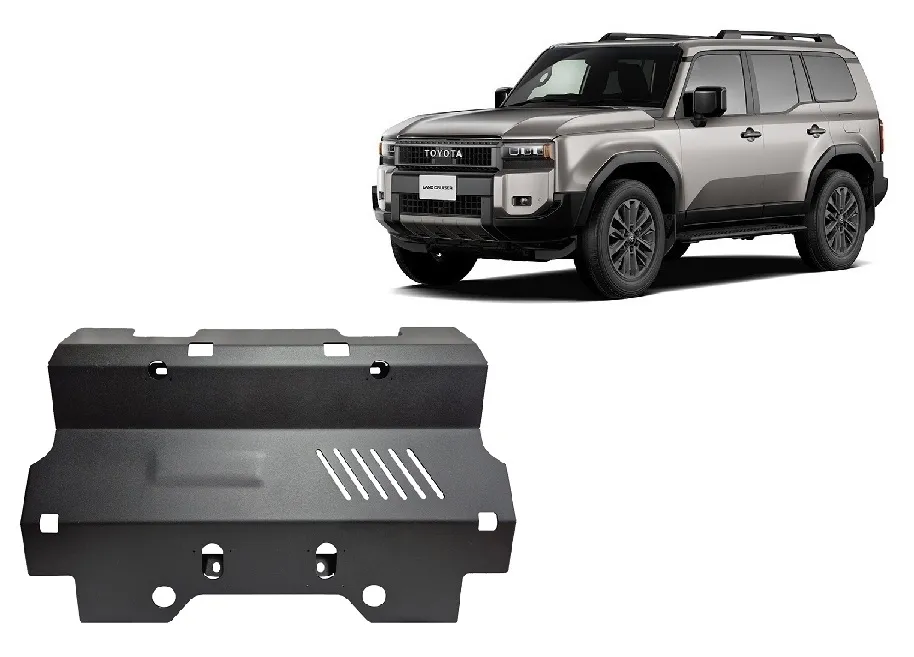 Čelična zaštita hladnjaka za Toyota Land Cruiser 250		 2024-2026