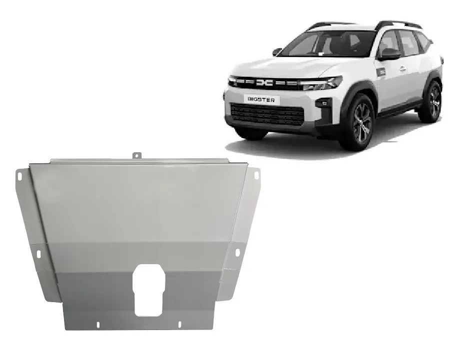 Aluminijska zaštita motora za Dacia Bigster - 4x4 + 4x2	 2025-2026