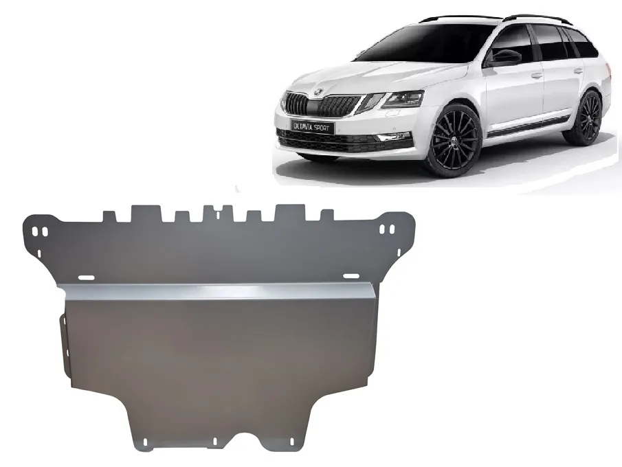 Aluminijska zaštitna ploča motora i mjenjača za Škodu Octaviju 3  2012-2020