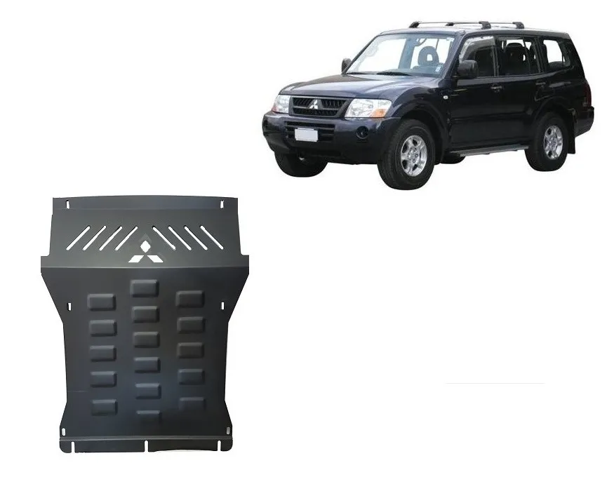 Šuspleh zaštita motora i hladnjaka za Mitsubishi Pajero 3 (V60, V70) Vers. 2.0			 1999-2007