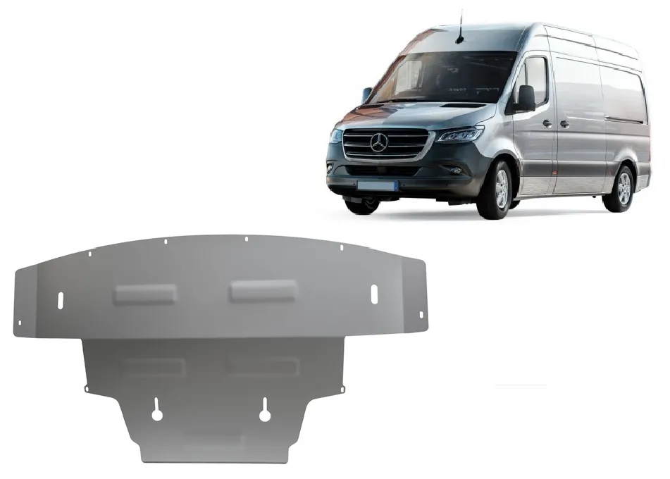 Aluminijska zaštita motoraMercedes Sprinter - RWD 2018-2026