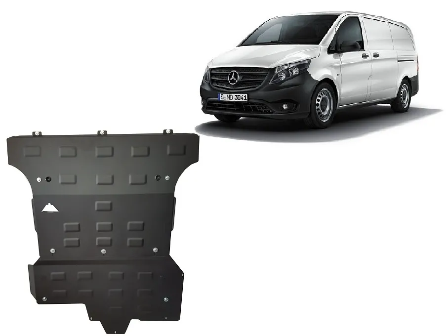 Šuspleh zaštita motora za Mercedes V-Class W447, 2.2 D, 4x4			 2014-2020