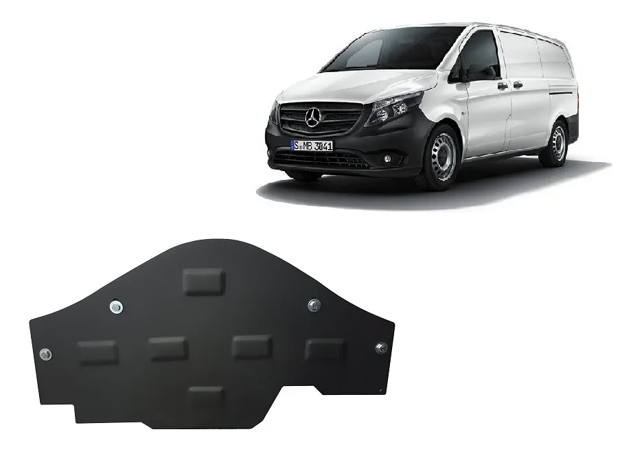 Čelična zaštitna ploča za Stop&Go sustav Mercedes V-Classe W447, 4x2, 1.6 D			 2014-2026
