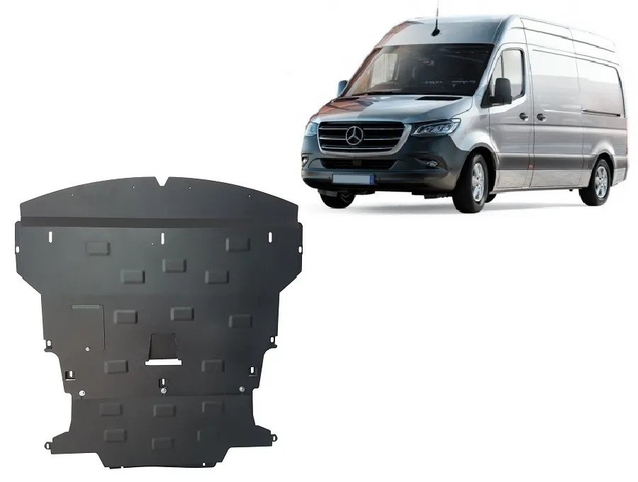 Šuspleh zaštita motora za Mercedes Sprinter-FWD			 2018-2026