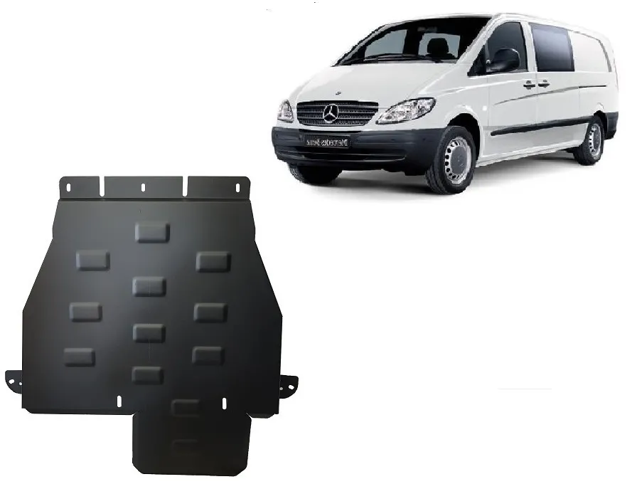 Čelična zaštita mjenjača za Mercedes Vito W639 4x4 s automatskim mjenjačem			 2003-2014