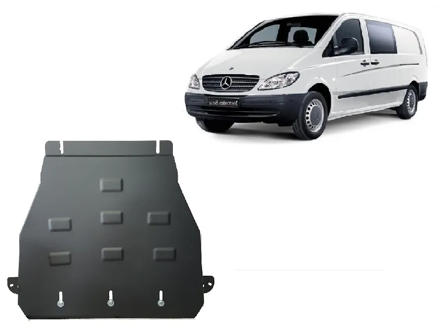 Čelična zaštita mjenjača za Mercedes Vito W639 - 2.2 D 4x2			 2003-2014