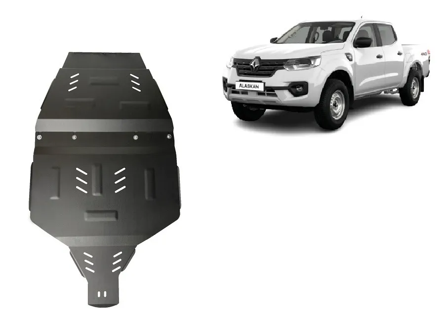 Čelična zaštita mjenjača za Renault Alaskan			 2017-2026