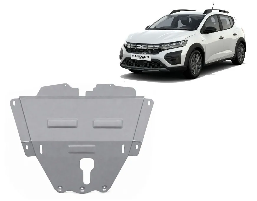 Aluminijska zaštita motora za Dacia Sandero Stepway 2021-2026