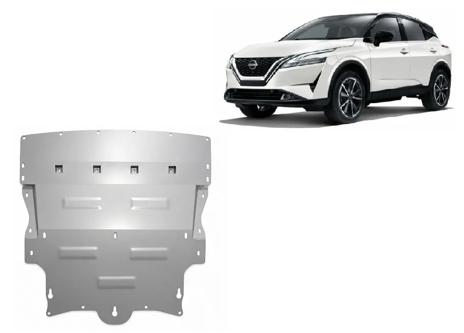 Aluminijska zaštita motora Nissan Qashqai J12			 2021-2026