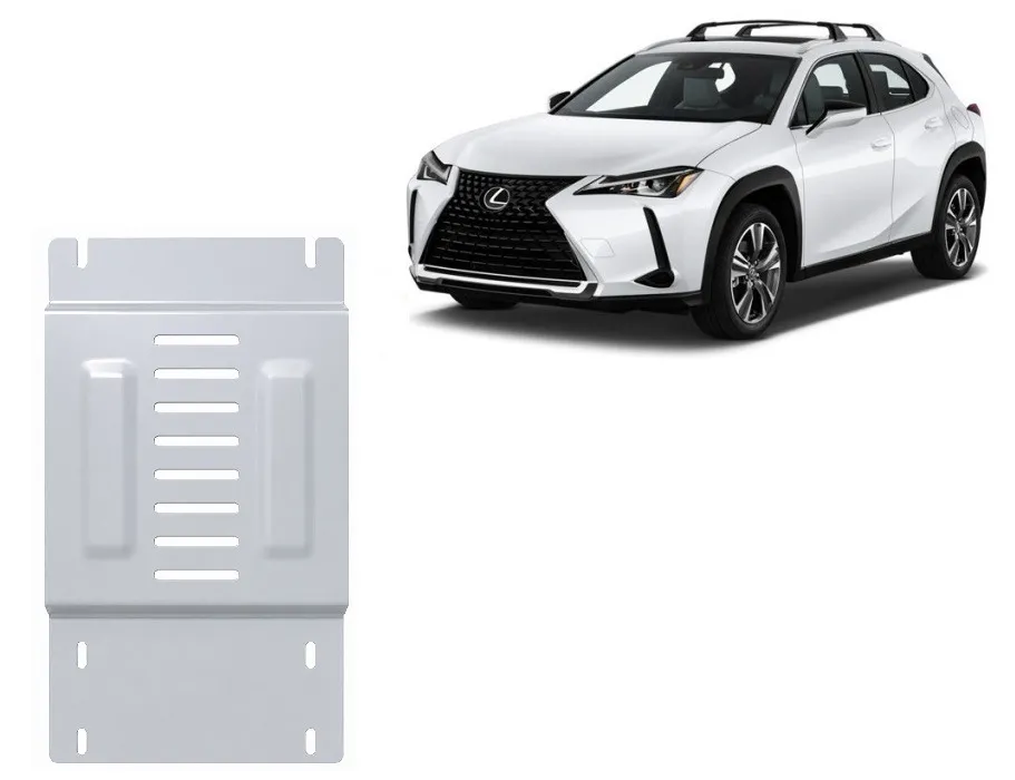 Aluminijska zaštita / brava katalizatora za Lexus UX 2019-2026
