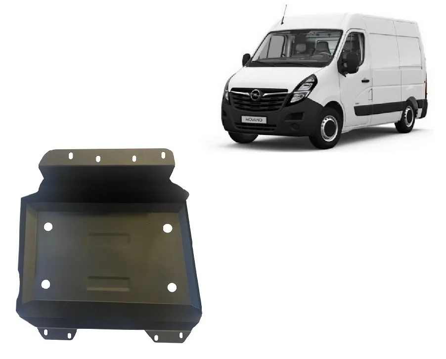 Čelična zaštita spremnika goriva za Opel Movano C 			 2022-2026
