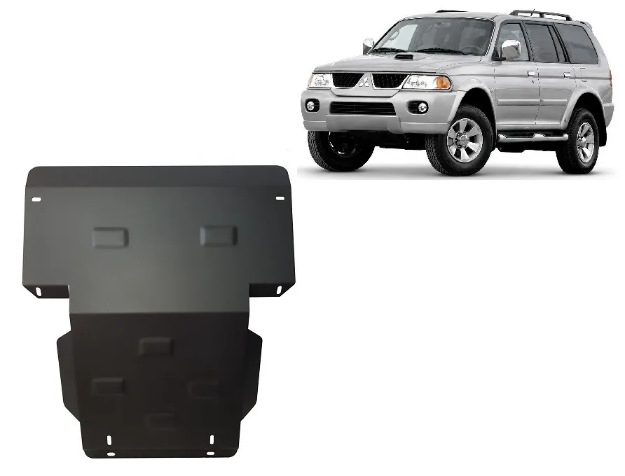 Šuspleh zaštita motora i hladnjaka za Mitsubishi Pajero Sport 1 			 1998-2007