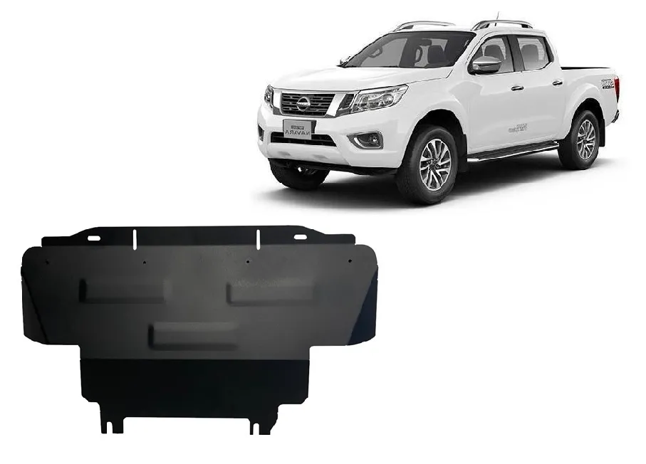 Čelična zaštita hladnjaka za Nissan Navara NP300 - D23			 2015-2021