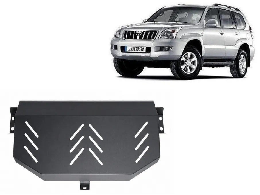 Čelična zaštita spremnika goriva Toyota Land Cruiser J120 - samo za model s 3 vrata  2002-2009