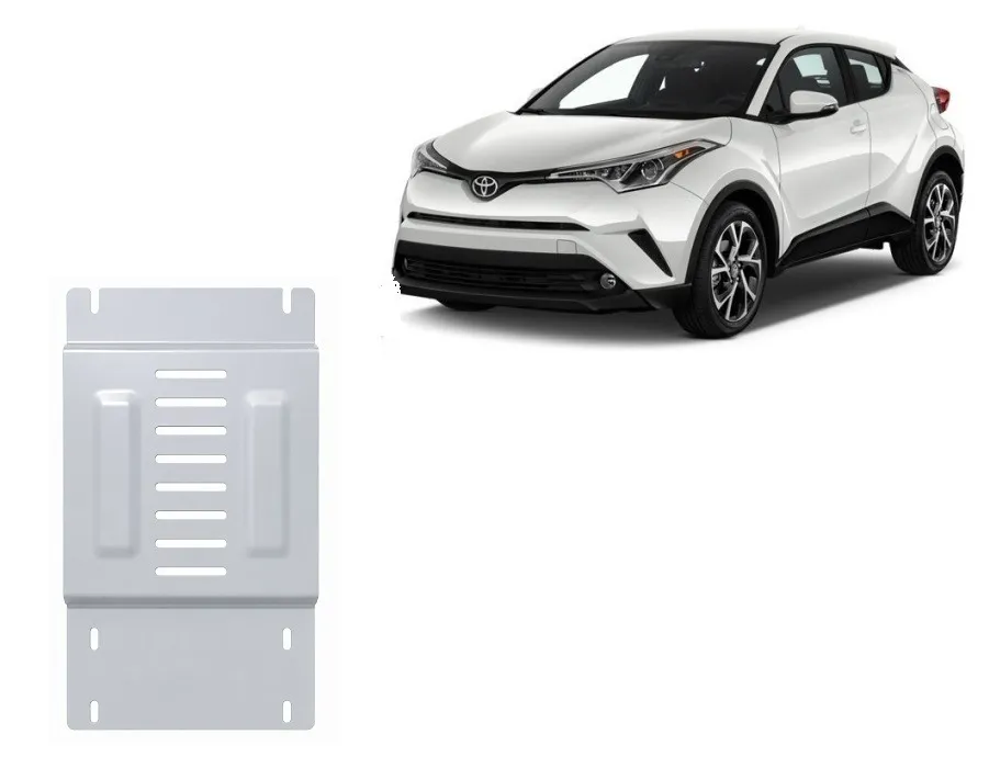 Aluminijska zaštita / brava katalizatora za Toyota C-HR 2016-2023