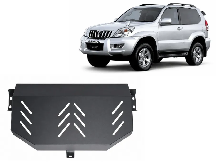 Čelična zaštita spremnika goriva Toyota Land Cruiser J120 - samo za model s 3 vrata  2002-2009