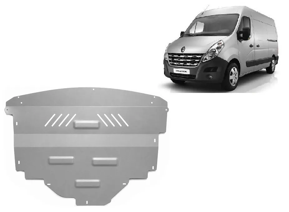 Aluminijska zaštita motora Renault Master			 2010-2024