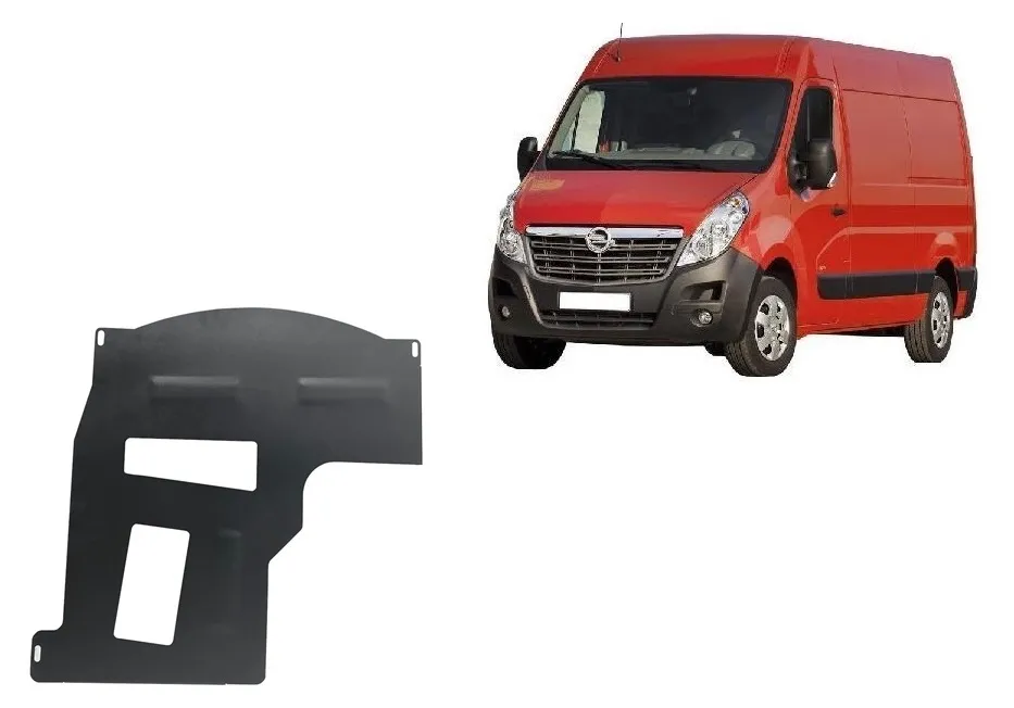 Čelična zaštitna ploča katalizatora/ cat lock za Opel Movano B 			 2010-2021